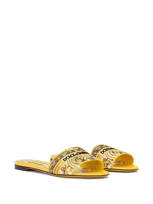 Ciabatta flat DOLCE & GABBANA | CQ0571AV8048Q728